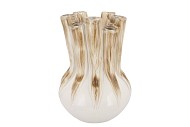 MIKA COZY SAND VASE TUBE 26X35CM