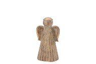 CONCRETE GOLDEN ANGEL 9X8X12CM