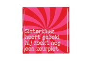 TILE SINTERKLAAS 10X10X1CM