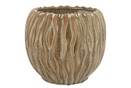 FINN SCOTTISH GREEN STRUCTURE POT 24X24X22CM