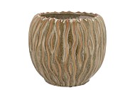 FINN SCOTTISH GREEN STRUCTURE POT 21X21X19CM