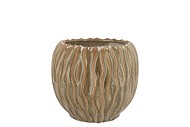FINN SCOTTISH GREEN STRUCTURE POT 14X14X13CM