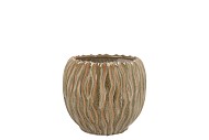 FINN SCOTTISH GREEN STRUCTURE POT 13X13X11CM