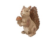 WONDERLAND SCOTTISH BROWN SQUIRREL MUSHROOM 18X10X20CM