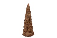 WONDERLAND SCOTTISH BROWN TREE 14X14X36CM