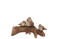 WONDERLAND SCOTTISH BROWN BIRDS ASS 13X8X22CM