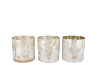 RUBY NORDIC SAND T-LIGHT ASS 10X13CM