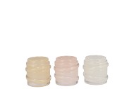 RUBY COZY SAND T-LIGHT SPRAY ASS 8X8CM