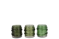 RUBY MAJESTIC GREEN T-LIGHT SPRAY ASS 8X8CM