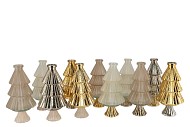 JAZZ COZY SAND VASE X-MAS TREE ASS 11X22CM