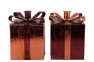 GLAM SCOTTISH SPICE MIX CANDLE HOLDER ASS 12X17CM