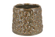 ALORA MAJESTIC GREEN POT 20X20X16CM