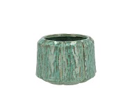 KIRAN NORDIC GREEN POT 9X9X7CM