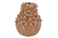 MILOU SCOTTISH SAND FUNGI VASE 36X36X44CM NM