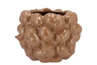 MILOU SCOTTISH SAND POT ACORNS ALLOVER 25X25X18CM NM