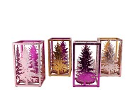 GLAM JOLLY PINK MIX T-LIGHT TREE ASS 12X20CM