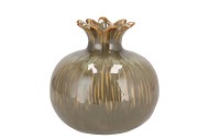 LOUI NORDIC SAND VASE POMEGRANATE 13X13X13CM