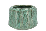 KIRAN NORDIC GREEN POT 18X18X13CM