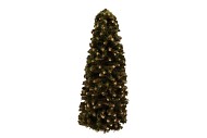 FESTIVE TREE POPLAR MOSS 27X27X60CM