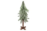 FESTIVE TREE PINE NEEDLE ON FOOT 35X35X100CM