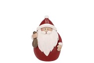BELLY JOLLY RED XMAS SANTA 7X5X10CM