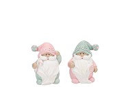 BELLY JOLLY PINK SANTA CANDY 8X7X11CM