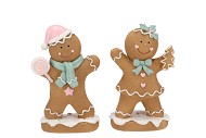 BELLY JOLLY PINK GINGER BREAD BOW 10X6X16CM