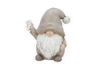 BELLY NORDIC GREY GNOME 16X11X18CM