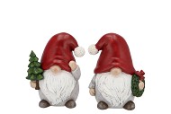 BELLY SCOTTISH BROWN XMAS GNOME 8X8X14CM