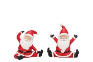 BELLY JOLLY RED SANTA CLAUS 16X9X16CM