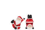 BELLY JOLLY RED SANTA CLAUS GYM 9X7X8CM