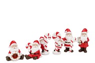 BELLY JOLLY RED SANTA XMAS CAKE 10X9X11CM