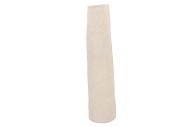 PORTO WHITE VASE TUBE 16X16X61CM