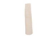 PORTO WHITE VASE TUBE 14X14X49CM