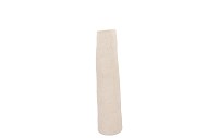 PORTO WHITE VASE TUBE 12X12X29CM