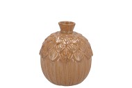 MILOU SCOTTISH SAND VASE ACORN 8X8X10CM