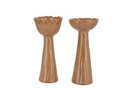 MILOU SCOTTISH SAND VASE FLOWER ASS 8X8X16CM