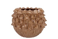 MILOU SCOTTISH SAND FUNGI POT 20X20X14CM NM