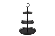 STORAGE SHELF ESI METAL WILD BLACK 37X65CM