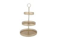 STORAGE SHELF ESI METAL MAJESTIC GOLD 37X65CM