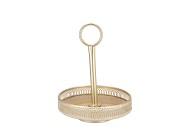 STORAGE SHELF ESI METAL MAJESTIC GOLD 20X27CM