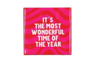 TILE MOST WONDERFUL TIME 10X10X1CM