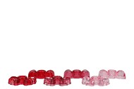 BOWY JOLLY PINK MIX CANDLE HOLDER BOW TIE ASS 10X5X3CM