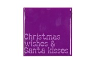 TILE CHRISTMAS WISHES 10X10X1CM