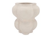 PORTO WHITE VASE 26X26X35CM