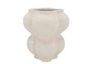 PORTO WHITE VASE 22X22X31CM