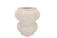 PORTO WHITE VASE 18X18X27CM