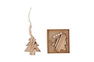 FEE NATURAL HANGER TREE 10X10CM  P/2