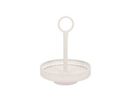 STORAGE SHELF ESI METAL NORDIC WHITE 20X27CM
