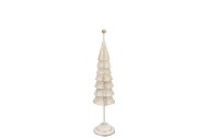 EVY NORDIC SILVER XMAS TREE METAL 11X46CM